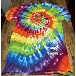 Disneyland Mickey Mouse Tie Dye Unisex Shirt Size S